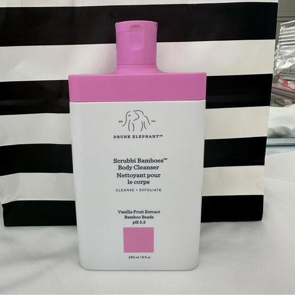 Drunk Elephant Other - Drunk Elephant Scrubbi Bamboes Cleanser Exfoliate 8 oz - 240 ml New